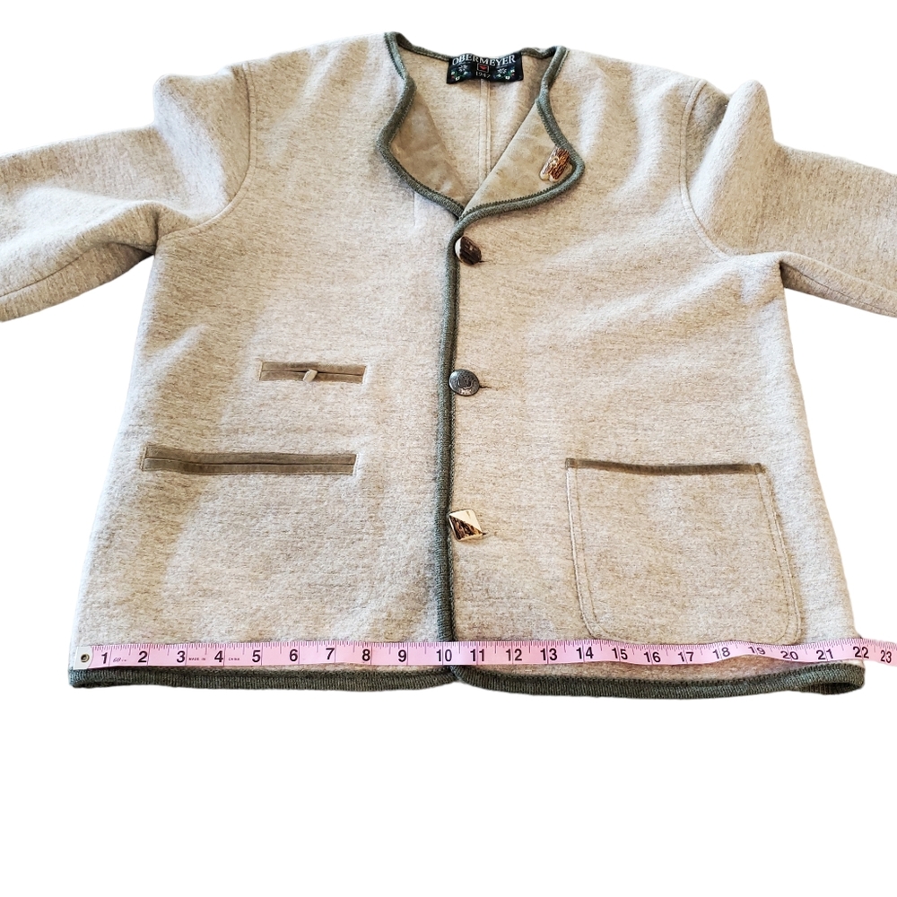 Vintage Obermeyer Wool Button Up Jacket - image 5